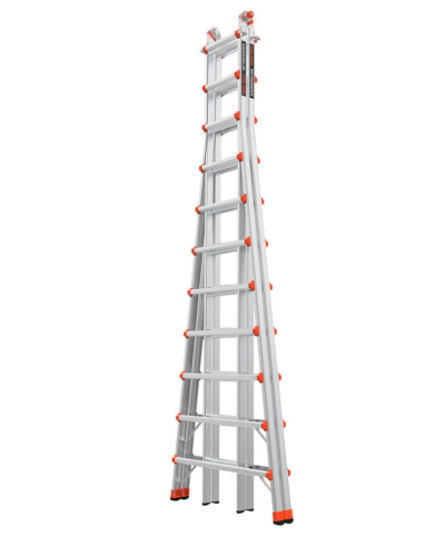 skyscraper ladder folded